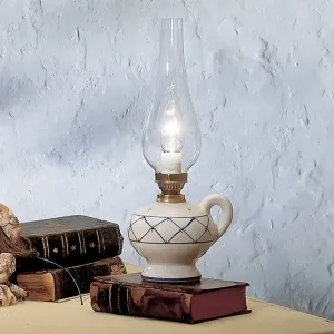 Stolová lampa Rustico v štýle vidieckeho domu