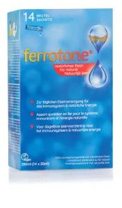 Ferrotone® Prírodný zdroj železa 28 dňové balenie Obsah: 1 balenie