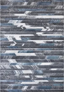 Kusový koberec Mykonos 125 Blue Rozmery kobercov: 80x150