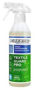 Fibertec Textile Guard Pro impregnačný prostriedok odpudzujúci vodu, nečistoty a olej pre membránové odevy a funkčné textílie 500 ml