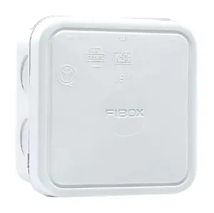 Fibox Jb 2.5 Wh Enclosure, Junction Box, Pp, White