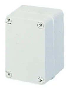 Fibox Pc C 65 G Enclosure Box, Polycarbonate, Ip67, Grey Lid