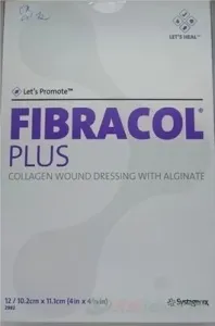 Fibracol Plus kolagénový obväz s alginátom 10,2 cm x 11,1 cm, 12 ks, Doprava zadarmo
