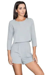Figl Woman's Jumpsuit M445 Grey #2833889