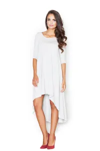 Figl Woman's Dress M392 Grey-Pattern 1 #4295607