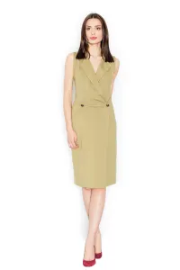 Figl Woman's Dress M443 Olive #823120