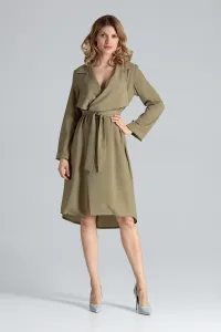 Figl Woman's Dress M464 Olive #2833934