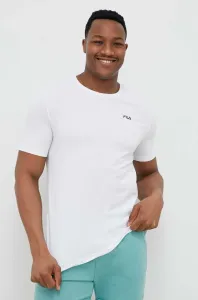 Bavlnené tričko Fila 2-pak Brod šedá farba, jednofarebné, FAM0083