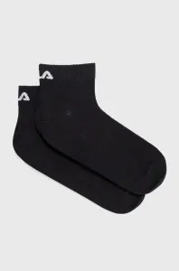 Ponožky Fila (3-pack) pánske, čierna farba