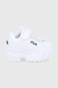 Detské topánky Fila biela farba #181620