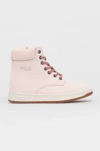 Detské topánky Fila ružová farba #178152