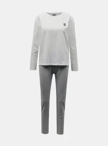 Bielo-šedé dámske pyžamo FILA #3152553