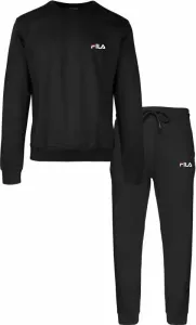 Fila BRUSHED COTTON FLEECE CREW Pánske pyžamo, čierna, veľkosť #374273