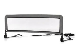 FILLIKID - Zábrana na posteľ Hugo darkgrey melange 135x50 cm