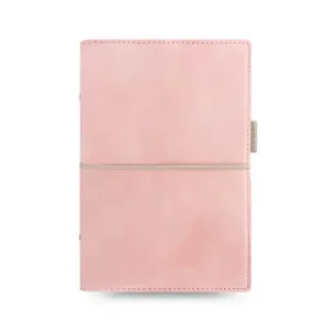 Filofax Domino Soft A6 týždenný 2024 pastelový ružový