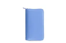 Filofax Saffiano ZIP Compact A6 týždenný 2024 modrý