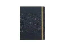 Filofax 115117 Confetti Notebook A5 Charcoal
