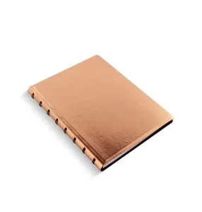 Notebook Filofax Saffiano Metallic A5 rose gold