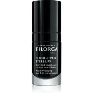 Filorga Global-Repair Eyes & Lips Multi-Revitalising Contour Cream 15 ml očný krém na veľmi suchú pleť; proti vráskam; spevnenie a lifting pleti