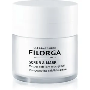 Filorga Scrub & Mask 55 ml pleťová maska pre ženy na veľmi suchú pleť; na rozjasnenie pleti