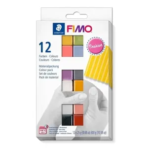 Modelovacia hmota FIMO Soft sada Fashion 12x25 g