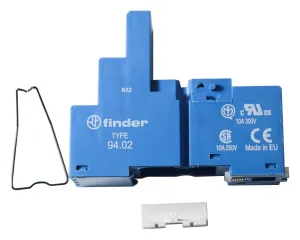Finder 9402Sma Relay Socket, 14P, 10A, Panel/din Rail