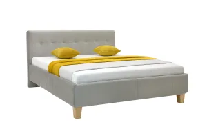 SOŇA NKH čalúnená posteľ s úložným priestorom