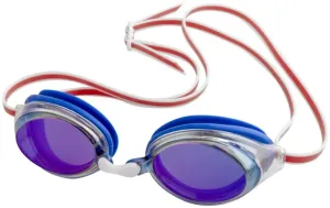 Plavecké okuliare finis ripple goggles mirror modro/červená