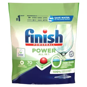 FINISH Power 0% Kapsule do umývačky riadu 70 ks