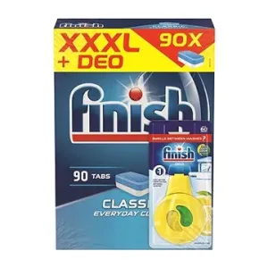 FINISH Classic 90 ks + Osviežovač do umývačky Lemon & Lime