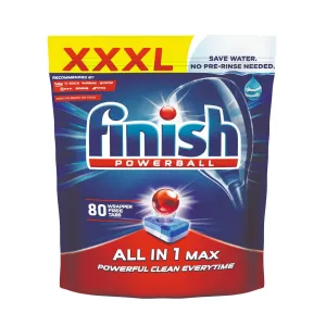 FINISH Allin1 Max Regular - Tablety Do Umývačky Riadu 80 Ks