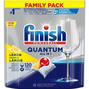 Finish Quantum All in 1 Lemon Sparkle 120 ks