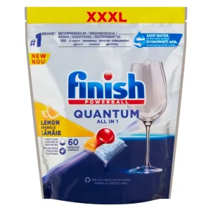 Finish - Calgonit Finish Powerball Quantum Max tablety do umývačky riadu s citrónovou vôňou 60ks