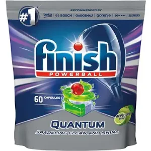 FINISH Quantum Max Apple&Lime 60 ks - tablety do umývačky riadu