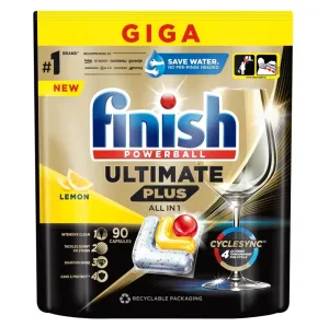 Finish - Calgonit Finish Powerball Ultimate plus Lemon tablety do umývačky riadu 90ks