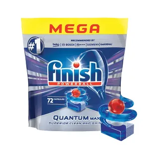 Finish Quantum tablety do umývačky riadu 72 ks