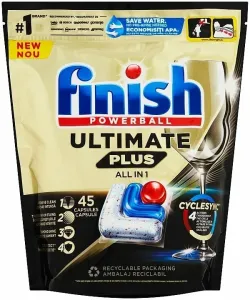 Finish - Calgonit Finish Powerball Ultimate  tablety do umývačky riadu 45ks