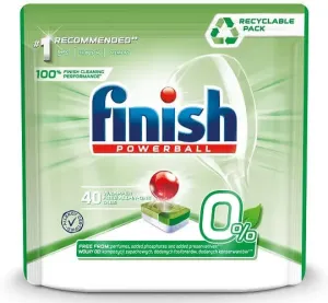 Finish - Calgonit Finish Powerball Zero 0 % tablety do umývačky riadu 40 ks