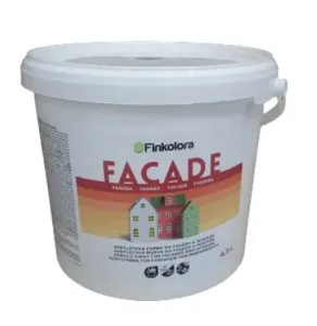 FINKOLORA FACADE - Fasádna akrylátová farba (zákazkové miešanie) biela 0,9 L