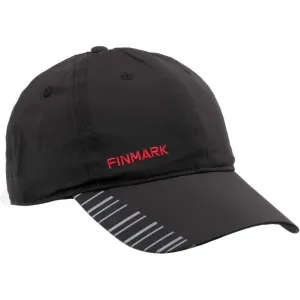 Finmark SUMMER CAP Letná športová šiltovka, čierna, veľkosť UNI #5542694