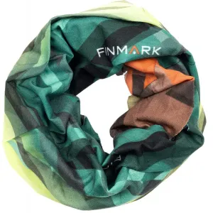Finmark FS-126 Multifunkčná šatka, zelená, veľkosť