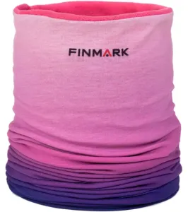 Finmark FSW-238 Dámska multifunkčná šatka s flísom, ružová, veľkosť