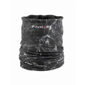 Finmark Multifunkčná šatka s flísom Multifunkčná šatka, čierna, veľkosť