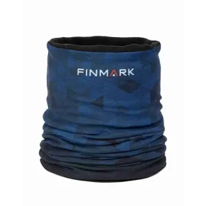 Finmark Multifunkčná šatka s flísom Multifunkčná šatka, modrá, veľkosť #8181203