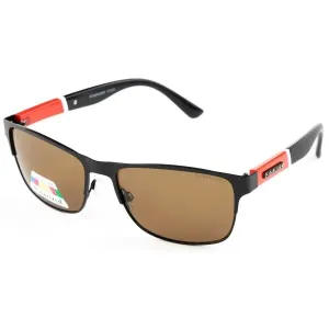 Finmark F2306 Športové slnečné okuliare s polarizačnými šošovkami, čierna, veľkosť