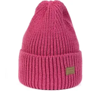 Finmark FC2225 Dámska zimná pletená čiapka, ružová, veľkosť