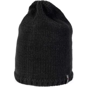 Finmark FC2242 Dámska zimná pletená čiapka, čierna, veľkosť