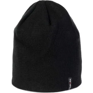 Finmark FC2255 Pánska  zimná pletená čiapka, čierna, veľkosť UNI