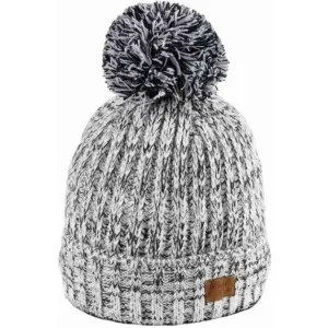 Finmark Zimná čiapka Zimná pletená čiapka, biela, veľkosť #8139819