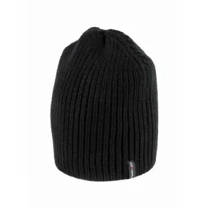 Finmark Zimná čiapka Zimná pletená čiapka, čierna, veľkosť #8163130